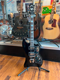 Guild S-200 T-Bird Electric Guitar - Black