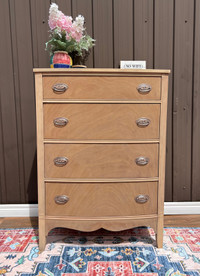 Restored antique dresser/tallboy dresser - Solid wood delivery a