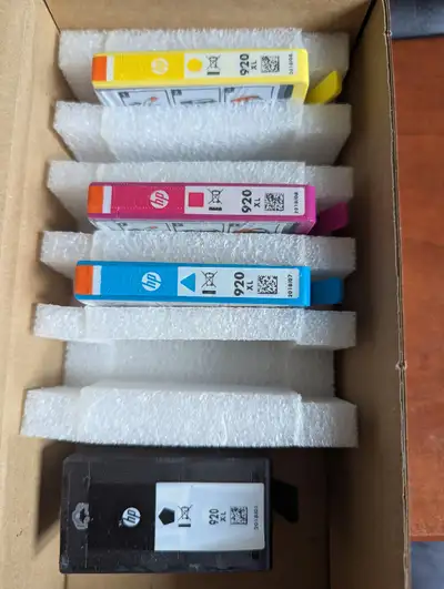 7 HP 920 ink cartridges, View more