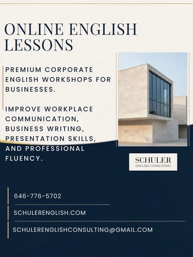Online, Tailored English Lessons603219944528957441