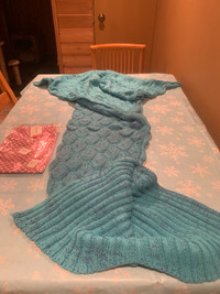 Mermaid blanket and skirt tail