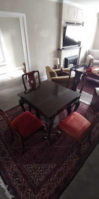 High end antique dining room table
