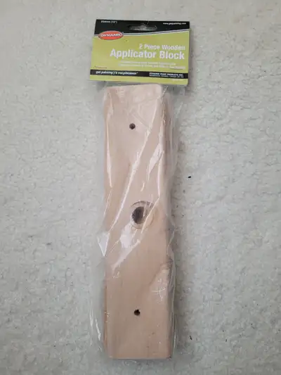 Dynamic EG800800 Wooden Applicator Block, 10-Inch, 2-Piece, View more