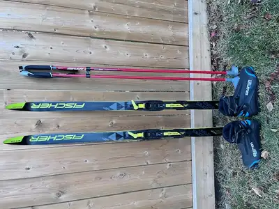 Child Cross Country Skiis, Boots and Poles, View more