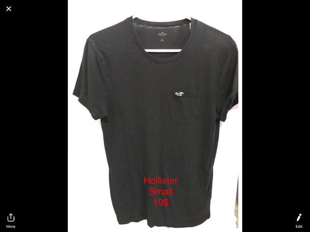 HOLLISTER - Men’s T-Shirt - Size Small in Men's in Moncton