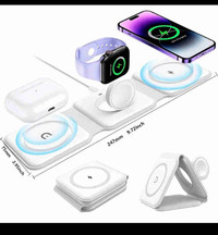 3in1 magnetic wireless charger 