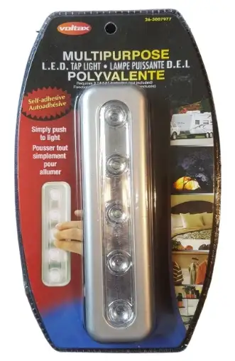 Multipurpose L.E.D. Tap Light - Brand New, View more