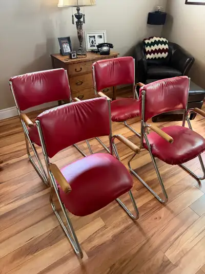 Four Retro Chairs, View more
