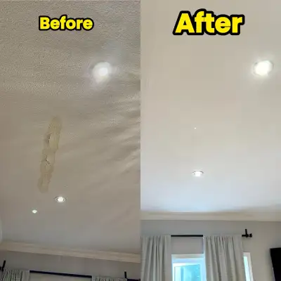Professional Popcorn Ceiling Removal | Smooth Finish , View more