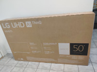 New LG 50INCH 4K UHD TV (unopened)