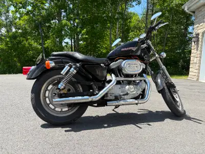 Sportster 1200 S 1998 Modèle à 4 bougies Double disques avant Shocks ajustable Exhaust screamin eagl...