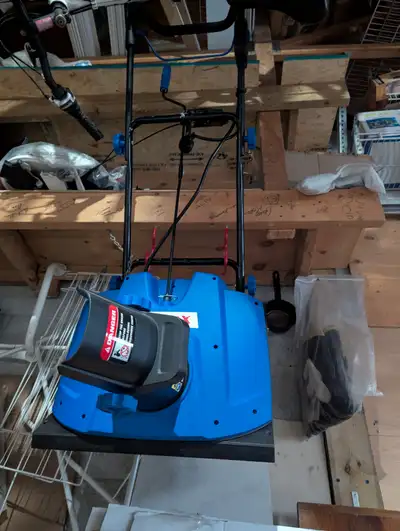 cost way 20"-120volt Electric snow Thrower only 230$, View more