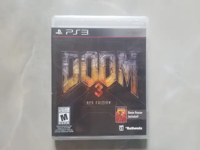 Doom 3 BFG Edition for PS3 in Sony Playstation 3 in Markham / York Region - Image 2