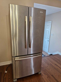 Whirlpool 33-inch, 21.7 cu. ft. French 3-Door Refrigerator