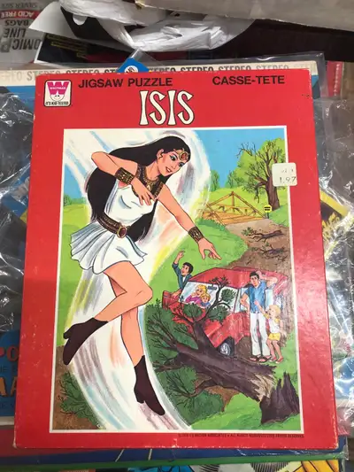 ISIS TV Series Jigsaw Puzzle 1976 Whitman , View more