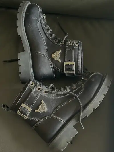 Harley Davidson Riding Boots Ladies 6-7, View more