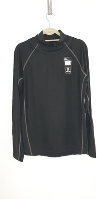 EALER Hockey Compression Shirt with Neck Guard, Neck Protect Lon