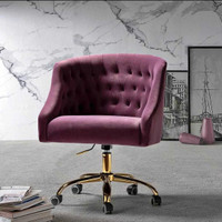 Brand New Purple Upholstered Arm Chair