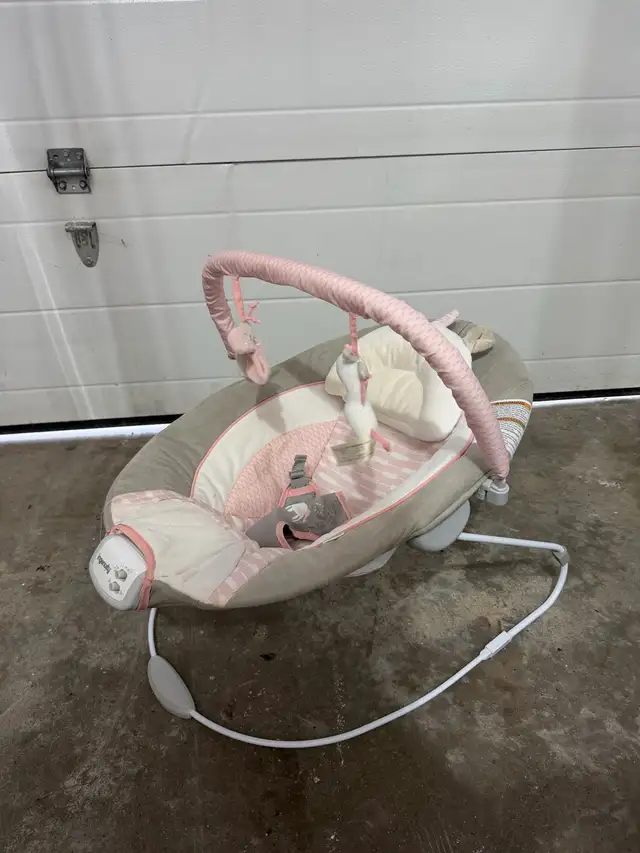 Ingenuity Baby Bouncer / Rocker - Excellent Conditions  in Playpens, Swings & Saucers in Hamilton - Image 3