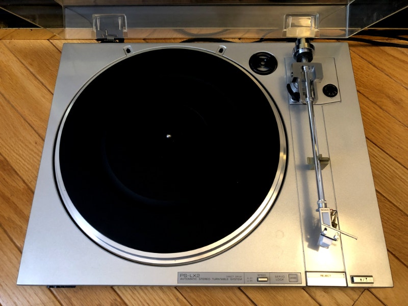 Sony PSLX2 Direct Drive ServoLock Turntable (New Cartridge) Stereo