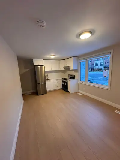 Available immediately BRAND NEW never lived in 1-bedroom unit with a separate private entrance locat...