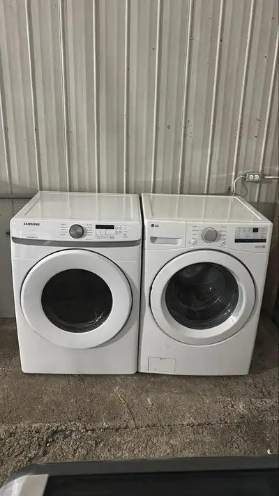 Samsung Dryer and LG Washer, View more