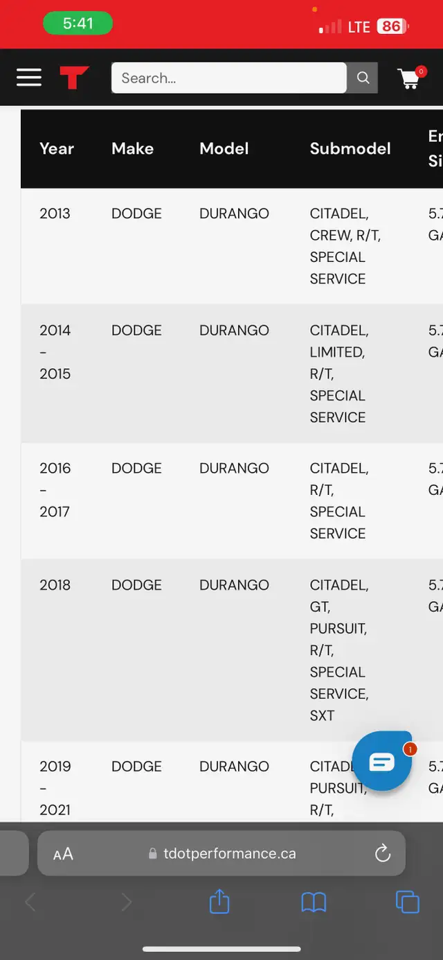 Dodge Durango brakes  in Other Parts & Accessories in Trenton - Image 3
