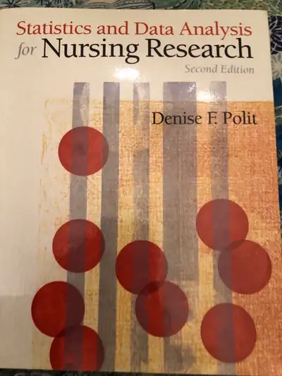 Statistics and Data Analysis for Nursing Research, View more