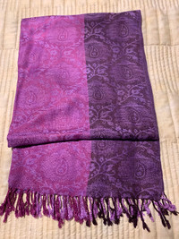 Reitman’s shades of purple scarf/wrap/shawl - new never used
