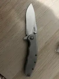ZT knife with 100$ upgrades
