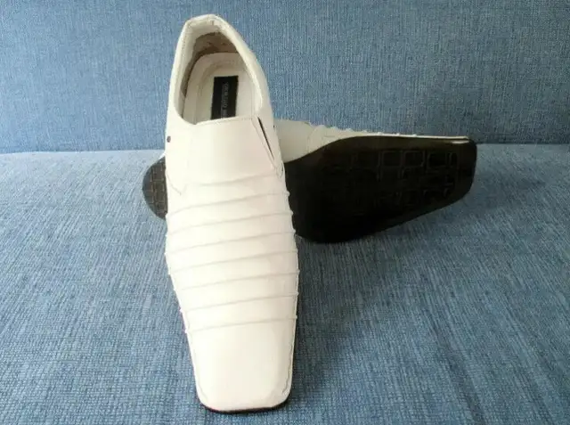 GIORGIO BRUTINI +DRESS BOOTS +9 US/ EUR 42 +WHITE LEATHER +NEW+ in Men's Shoes in Markham / York Region - Image 8