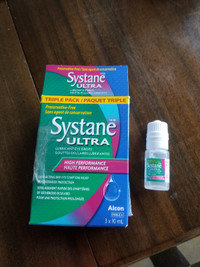 4 10 ml bottles of Systane Ultra Eye Drops