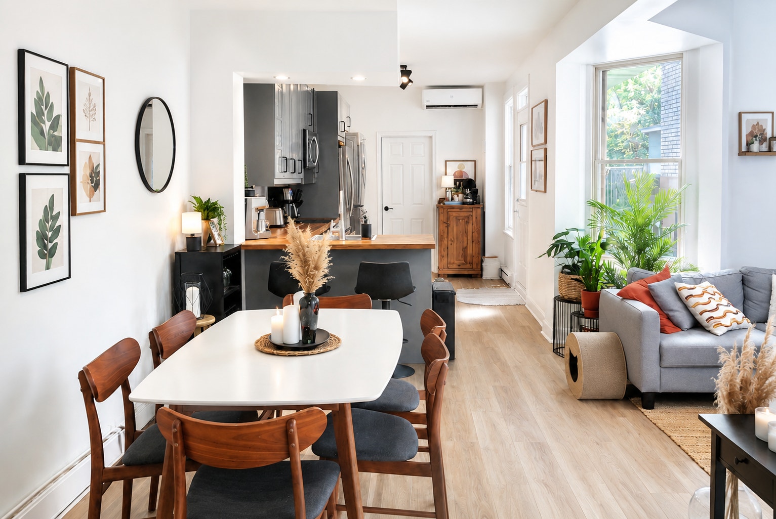 Grand 4 1/2 (chambre double) avec cour et stationnement — photo 1