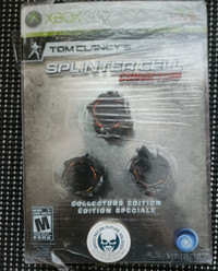 Splinter Cell Conviction steelbook collectors Editon Xbox 360