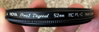 Hoya 52mm DMC PRO1 Digital Circular Polarizer Glass Filter