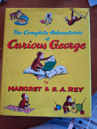 CURIOUS GEORGE 2 HARD COVER BOOKS