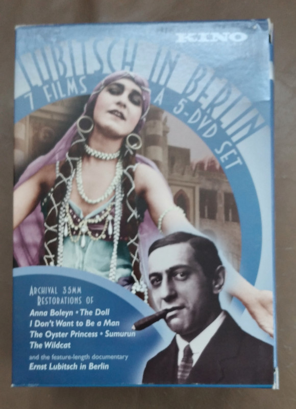 LUBITSCH IN BERLIN - 5 DVD SET - SILENT FILM (GERMANY) in CDs, DVDs & Blu-ray in Mississauga / Peel Region - Image 3