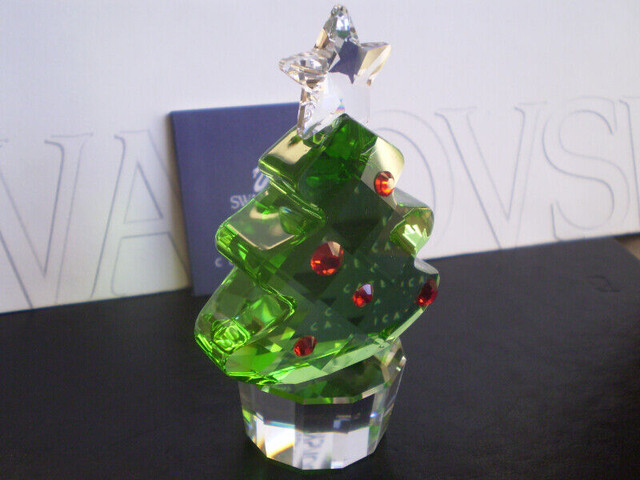 Swarovski Crystal Figurine - " Felix Christmas Tree "-#9400NR109 dans Art et objets de collection  à Kitchener / Waterloo - Image 3