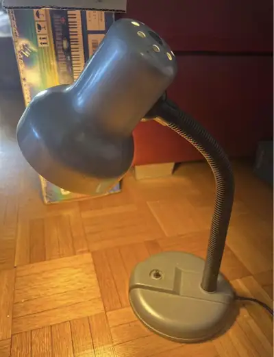 Grey Gooseneck Desk Lamp, View more