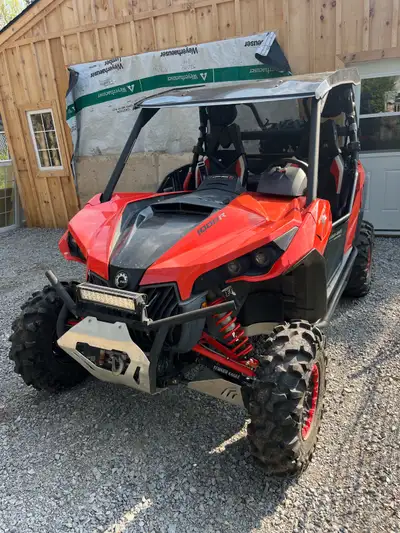 2014 Can Am XRS 1000r…well maintained. Lots of extras. Skid plates, spare tire and rack, metal roof,...