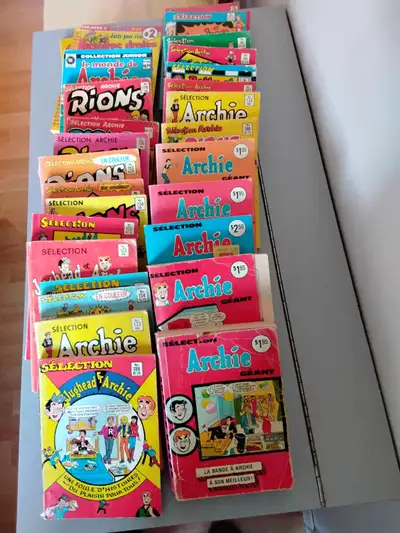 Archies  usagés mais très propre.  environ 25, View more