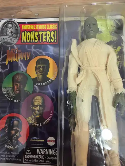 The Mummy : EMCE  Universal  Monsters 8 inch figure, View more