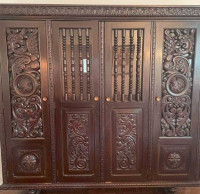 Rare Hand Crafted Spanish Armoire from the 1800's