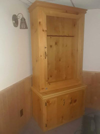 Pine Storage Cabinet