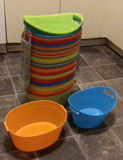 55 plastic bins fir sale