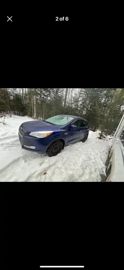 Selling my 2014 Ford Escape, a compact SUV, but please note it requires a new motor. This Ford Escap...
