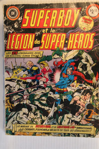 BD Superboy la légion des supers héros édition Héritage 1980