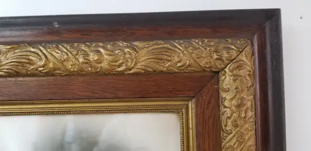 Vintage Antique- Old Portrait in Arts & Collectibles in Oakville / Halton Region - Image 8
