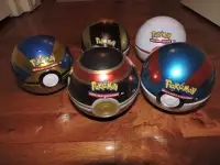 Lot Pokémon Poké Ball scellées avec 3 Boosters et un jeton