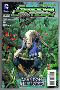 GREEN LANTERN #29 BILLY TAN ART& COVER DC COMICS THE NEW 52 2014